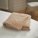 John Atkinson by Hainsworth® Elizabeth Pure Lambswool Champagne Blankets